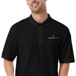 Men's Embroidered Truth Hill Logo Polo